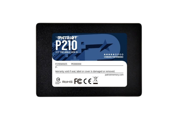 NOWY DYSK SSD PATRIOT P210 256GB 2,5" SATA III 500/400 MB/s